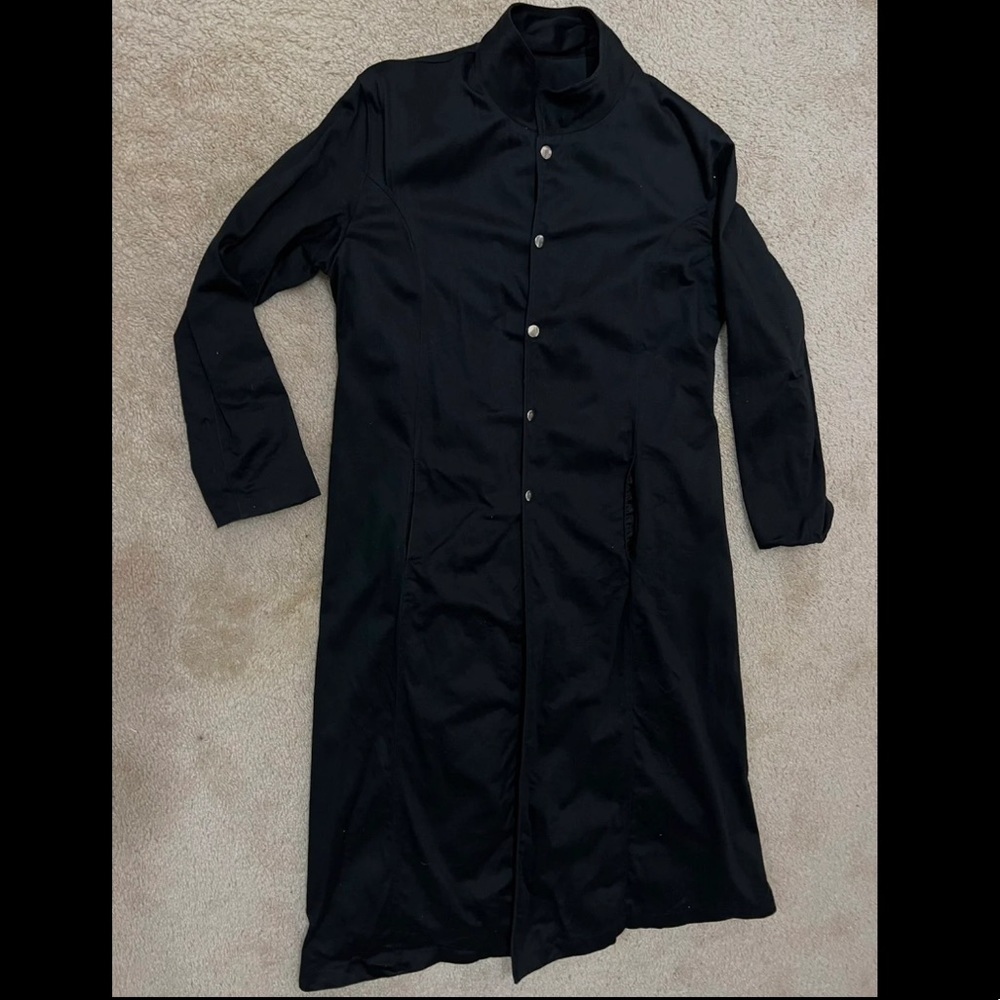 Black Gothic Trenchcoat Size L